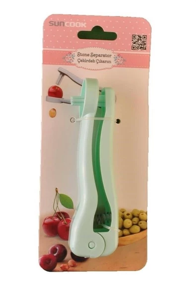 Pratik Kolay Zeytin ve Vişne Çekirdeği Çıkarma Aleti Aparatı - 5
