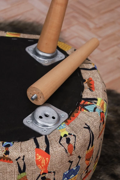 Moda Home Bedding Orbit Puf Kırmızı - 5