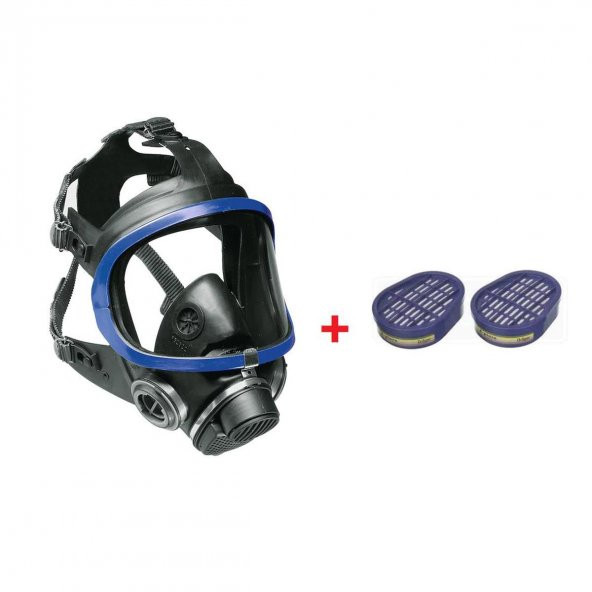 X-Plore 5500 Epdm/Pc Tam Yüz Maske + 6738816 X-Plore A1B1E1K1 Filtre - 8