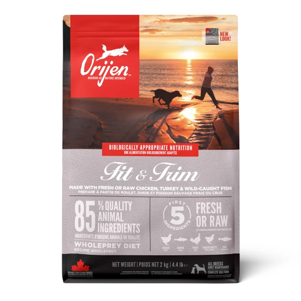 Orijen Fit & Trim Kilo Kontrolü İçin Tahılsız Yetişkin Köpek Maması 2 Kg