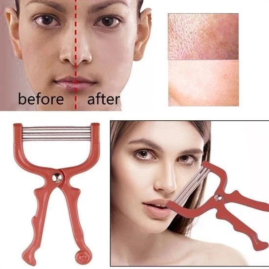 Woody Sofia Kaş Bıyık Yüz Tüy Alma Aleti Yaylı Yüz Epilasyon Aleti - Resim 8