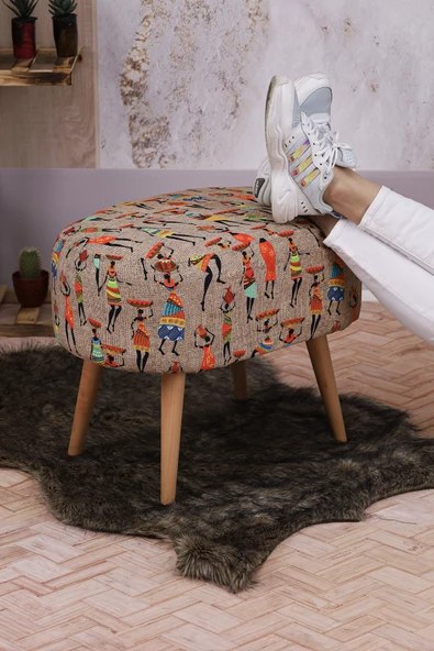 Moda Home Bedding Orbit Puf Kırmızı - 3