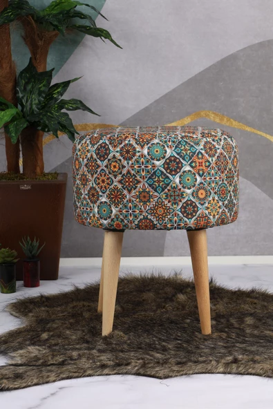 Moda Home Bedding Armonia Puf Turuncu - 4