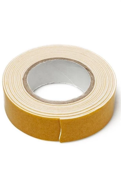 Woody Sofia Çok Amaçlı Tüm Yüzeylerde Kullanıma Uygun Beyaz Çift Taraflı Köpük Sünger Montaj Bant - Resim 7