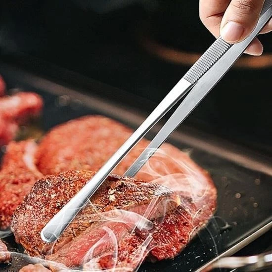 Woody Sofia  Yiyecek Servis Maşası Air Fryer  Master Chef Şef Cımbızı Et Kızartma Barbekü Aleti 30 Cm - 4