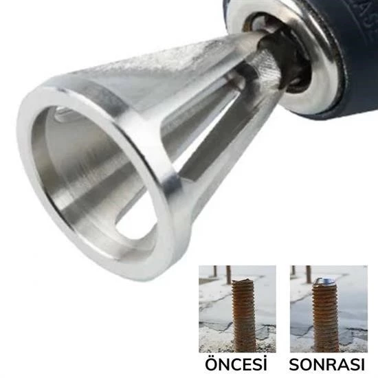 Woody Sofia Çapak Alma Harici Çapak Alıcı Paslanmaz Çelik Çapak Kaldırma Cıvata Çapak Alma Matkap Ucu - 2