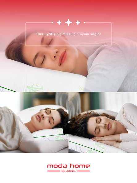 Moda Home Bedding Bambu Yastık - 4