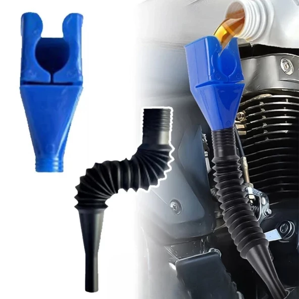 Woody Sofia Araba ve Motorsikletler İçin Katlanabilir Plastik Motor Yağ Hunisi