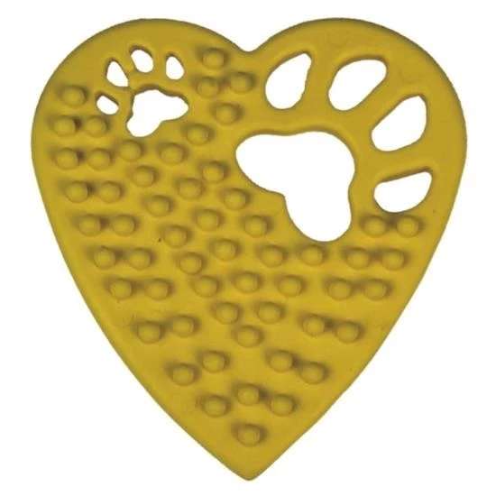 Woody Sofia Kalp Şekilli Tırtıklı Evcil Hayvanlar İçin Diş Kaşıma Çiğneme Oyuncağı - 3