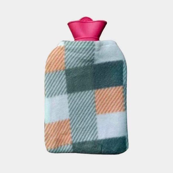 Woody Sofia 2 Litre Polar Kılıflı Sıcak Su Torbası 1. Sınıf  Kavuçuk Malzeme - 3