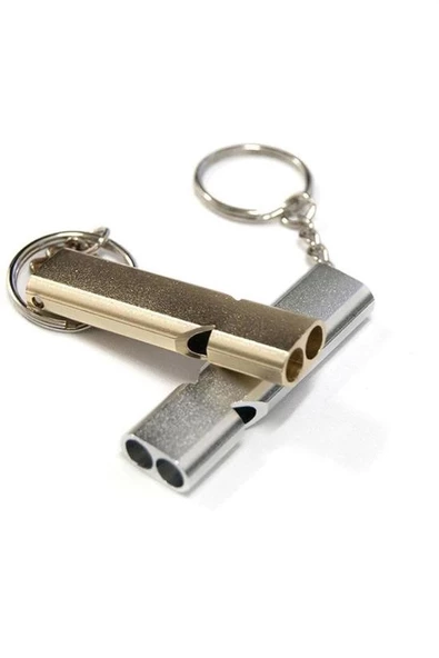 Woody Sofia SOS Acil İmdat Düdüğü Alüminyum Islık Anahtarlık Kamp Yürüyüş Aksesuar Araçları - 7