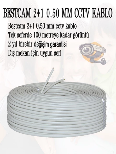 BESTCAM 8 Kameralı Set 5 Mega Piksel Sony Lensli FULL HD Gece Görüşü Renkli Güvenlik Kamera Seti 500 GB HDD - 5