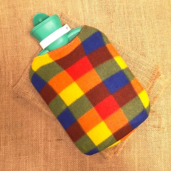 Woody Sofia 2 Litre Polar Kılıflı Sıcak Su Torbası 1. Sınıf  Kavuçuk Malzeme - 4