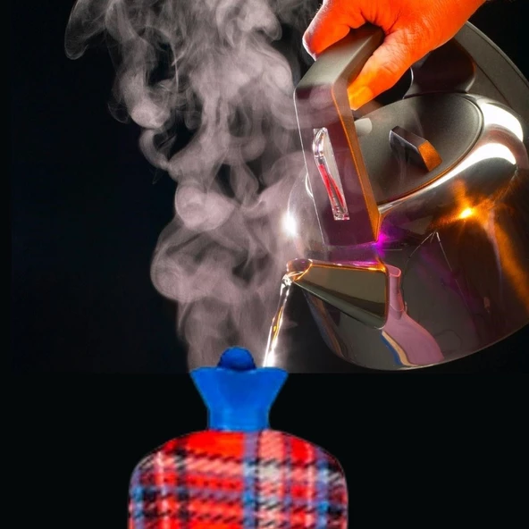 Woody Sofia 2 Litre Polar Kılıflı Sıcak Su Torbası 1. Sınıf  Kavuçuk Malzeme - 2