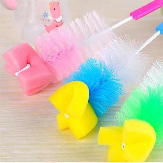 Woody Sofia 7 Parça Biberon Uzun Kavanoz Termos Suluk Sürahi Yağ Şişe İçi Temizleme Fırçası Aparatı Seti - Resim 6