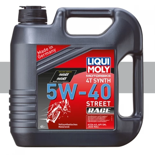 Liqui Moly 5W-40 Race / 4T %100 Sentetik Yarış ve Performans Motor Yağı (4L) 2019 ÜRETİM !!! - 2