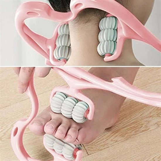 Woody Sofia Çok Fonksiyonlu Manuel Altı Tekerlekli Boyun Masaj Aleti - 5