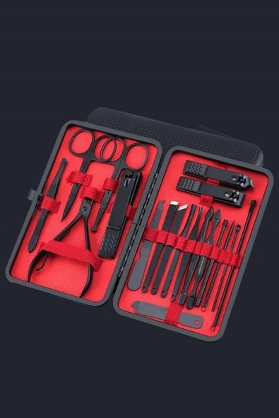 Woody Sofia 18 Parça Çanta Tipi Manikür Pedikür Tırnak Bakım Seti - 4