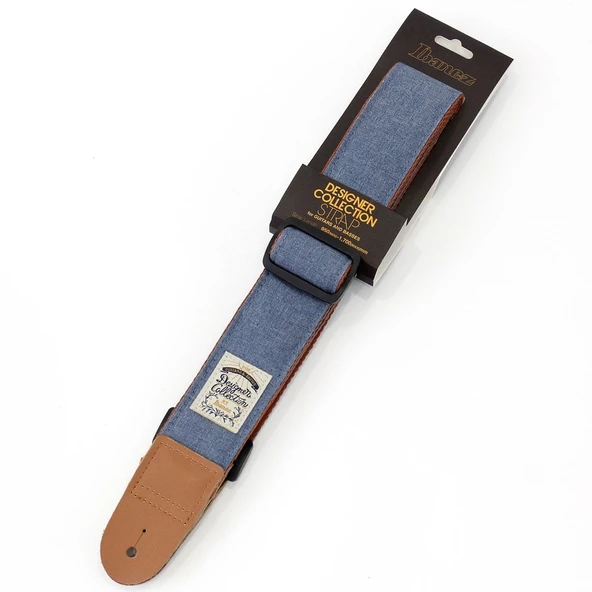 Ibanez DCS50D-LBL Designer Collectible Guitar Straps - Gitar Askısı Light Blue - 2