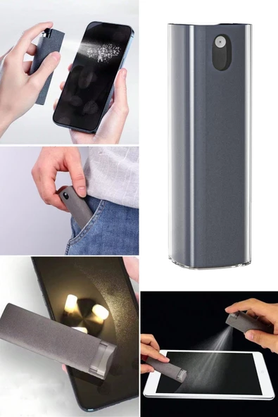 Woody Sofia Telefon,Tablet Ekranı İçin Kendiliğinden Spreyli Ekran Temizleme Süngeri - 6