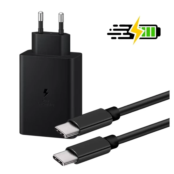 Şarjaleti 65W Hızlı Şarj Edebilen TYPE C uçlu Şarj Aleti - 4