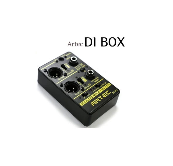 ARTEC SE-DI2 Active Direct Box - 2 Kanal DI-BOX - Resim 3