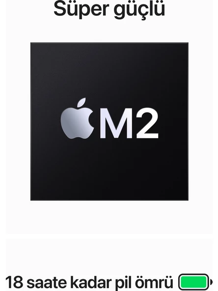 MacBook Air M2 8 GB 256 GB SSD 15" Notebook MQKW3TU/A - 4