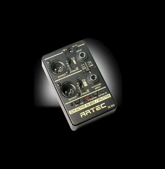 ARTEC SE-DI2 Active Direct Box - 2 Kanal DI-BOX