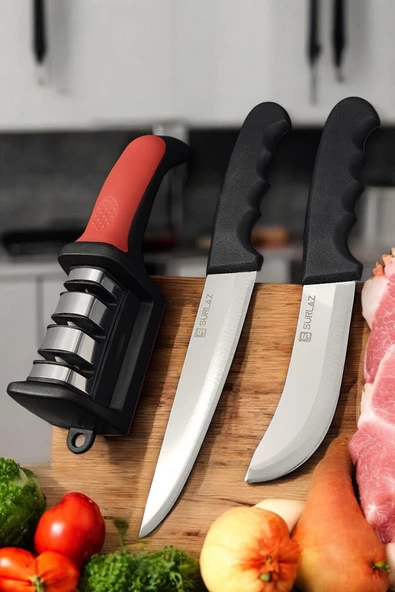 SürLaz Mutfak Bıçak Seti 3 Parça Set