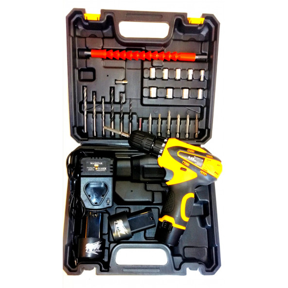 MAXSTAR ŞARJLI MATAP 18V ÇİFT BATARYA- 24 PARÇA UÇ SETİ