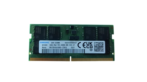 Samsung 32 GB 4800MHz DDR5 M425R4GA3BB0-CQK Notebook Ram Kutusuz