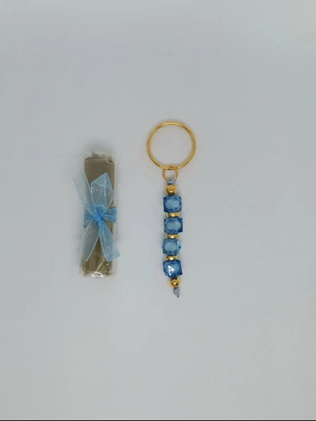 75 Adet Uçak Görsel Hazır Paketlenmiş Hediyelik Dağıtmalık Sünnet Kınası ve Anahtarlık - Resim 4