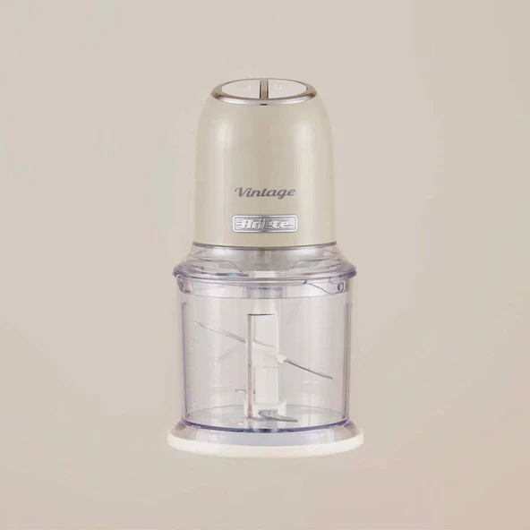 Ariete 4 Bıçaklı Vintage Rondo 600 ml - Bej