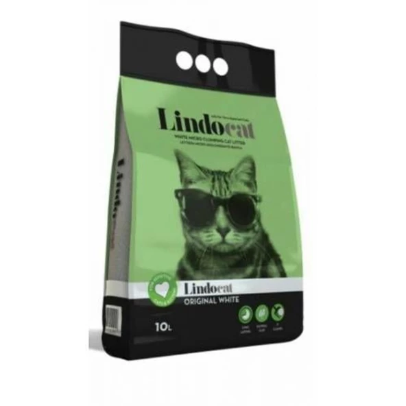 LİNDO CAT 10 LT KOKUSUZ İNCE KEDİ KUMU