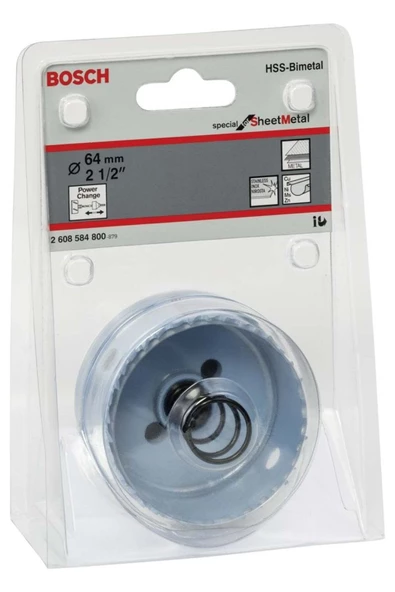 Bosch Special Serisi Metal Ve Inox Malzemeler Için Delik Açma Testeresi 64 Mm - 2