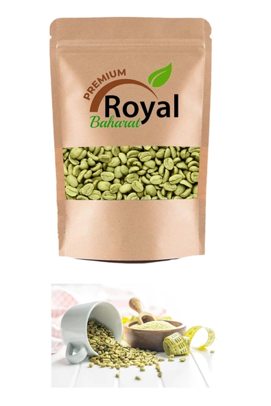 ROYAL BAHARAT Yeşil Kahve Deluxe Seri Organik Lezzetli 250 Gr