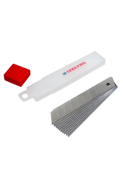 İzeltaş İzeltaş Pro Maket Bıçağı Geniş Yedek Bıçak 18 Mm (10'LU) - 3