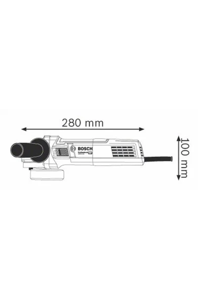 Bosch Gws 9-115 Avuç Taşlama Makinesi 900 Watt Professional Orjinal Adınıza Faturalı - 3
