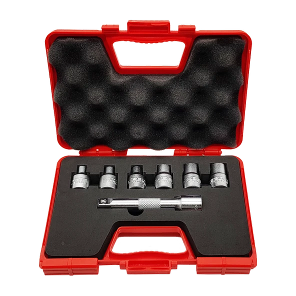 İzeltaş 1113 00 6007 1/2'' Star (Torx®) Lokma Anahtar Takımı 7 Parça