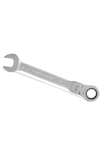 İzeltaş Mafsallı Cırcır Kombine Anahtar 15mm 0345020015