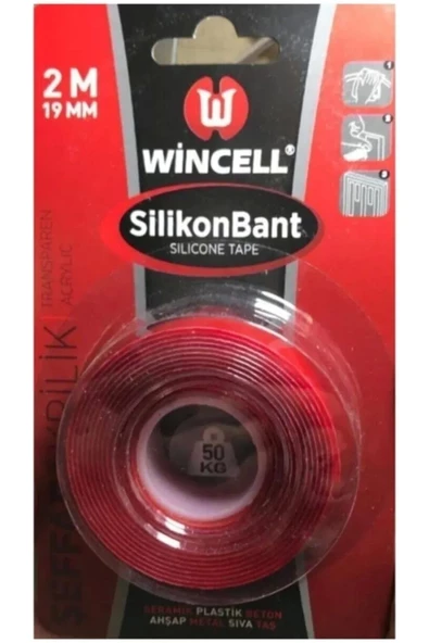 Royaleks Group Silikon Çift Taraflı Bant 19mm x 2 Mt Royaleks-CK-4039