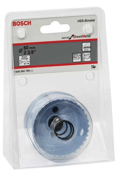 Bosch - Special Serisi Metal Ve Inox Malzemeler Için Delik Açma Testeresi (panç) 60 Mm