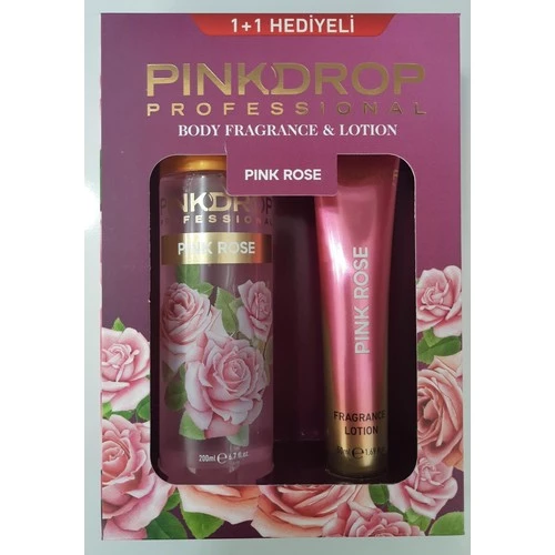 Pınkdrop Body Mıst 200Ml + Lotıon 50Ml Pınk Rose