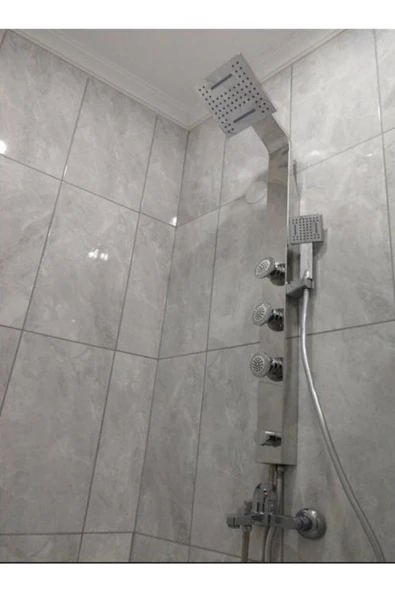 Sam Banyo Elmas Duş Seti-Krom, Robot Duş, Sürgülü Duş, Mafsallı Duş, Tepe Duş , El Duşu - 2