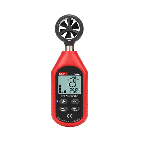 UNİT 363BT Mini Rüzgar Hızı Ölçer Anemometre UNI-T