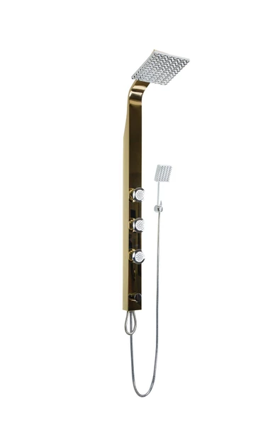 Sam Banyo Elmas Gold robot duş Seti .Gold Robot Duş. Paslanmaz Gold Rengi Masajlı Duş