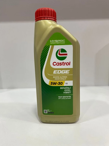 Castrol Edge LL 5W-30 1Litre Motor Yağı (2024 üretim)