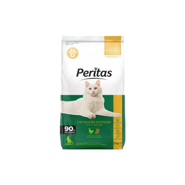 Peritas Tavuklu Kısır Kedi Maması 2 Kg