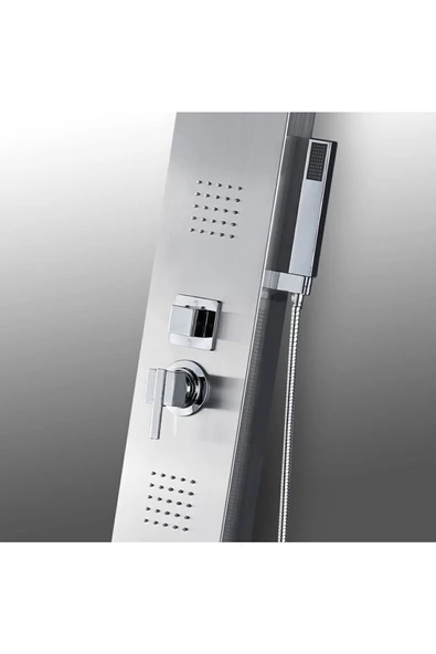 Sam Banyo Aras Krom Duş Paneli, Robot Duş, Masajlı Duş Seti, Duş, Banyo Duş Fiskiyesi, - 4