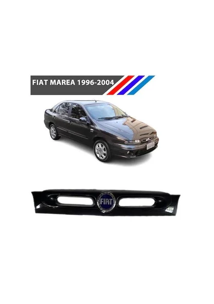 Fiat Marea Ön Panjur Siyah Renkli - Çelenk Tip Armalı Yan Sanayi 1996 - 2004 M3366 - 3